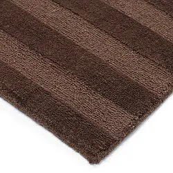 Gyapjúszőnyeg - Brenta Handloom Wool Premium (barna)
