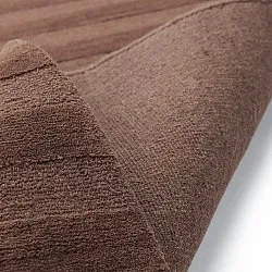 Gyapjúszőnyeg - Brenta Handloom Wool Premium (barna)