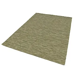 Gyapjúszőnyeg - Charonne Flat Handloom Wool Premium (zöld)