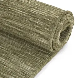 Gyapjúszőnyeg - Charonne Flat Handloom Wool Premium (zöld)