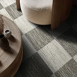 Gyapjúszőnyeg - Dundee (szürke/fehér)