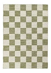 Gyapjúszőnyeg - Dundee (zöld/fehér)