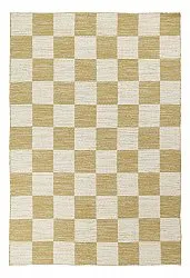 Gyapjúszőnyeg - Dundee (sárga/fehér)