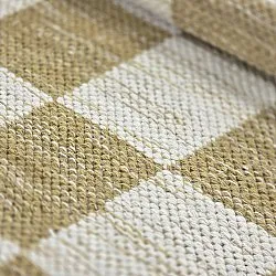 Gyapjúszőnyeg - Dundee (sárga/fehér)