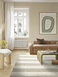 Gyapjúszőnyeg - Garine (törtfehér/bézs)