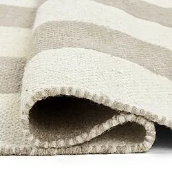 Gyapjúszőnyeg - Garine (törtfehér/bézs)