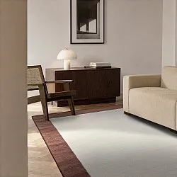 Gyapjúszőnyeg - Gaya Hand Tufted Wool Premium (krém/barna)