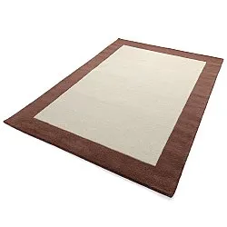 Gyapjúszőnyeg - Gaya Hand Tufted Wool Premium (krém/barna)