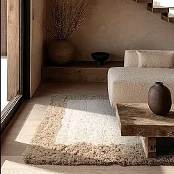 Gyapjúszőnyeg - Khenifra Handknot Wool Premium (krém/bézs)