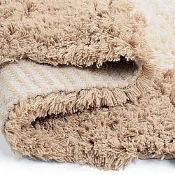 Gyapjúszőnyeg - Khenifra Handknot Wool Premium (krém/bézs)