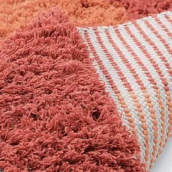 Gyapjúszőnyeg - Khenifra Handknot Wool Premium (narancs/piros)