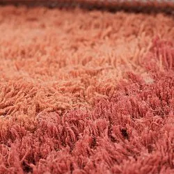 Gyapjúszőnyeg - Khenifra Handknot Wool Premium (narancs/piros)