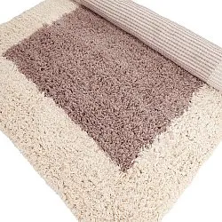 Gyapjúszőnyeg - Khenifra Handknot Wool Premium (taupe/krémszínű)