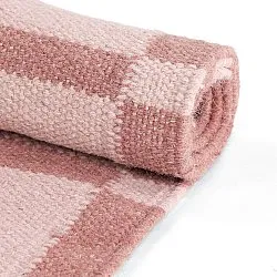 Gyapjúszőnyeg - Lausanne Flatweave Tufted Premium (rózsaszín)