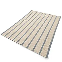 Gyapjúszőnyeg - Luton (koptatott farmer/fehér)