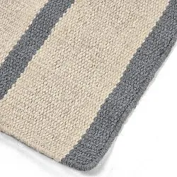 Gyapjúszőnyeg - Luton (koptatott farmer/fehér)