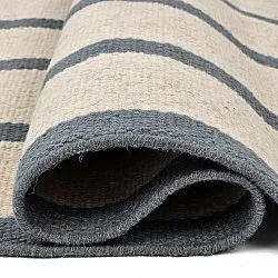 Gyapjúszőnyeg - Luton (koptatott farmer/fehér)