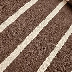 Gyapjúszőnyeg - Luton (natúr/mély taupe)