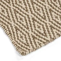 Gyapjúszőnyeg - Monastir (barna/fehér)