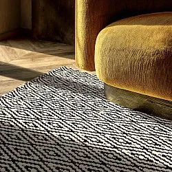 Gyapjúszőnyeg - Monastir (fekete/fehér)