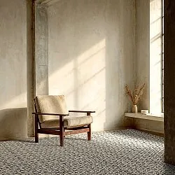 Gyapjúszőnyeg - Monastir (fekete/fehér)