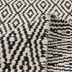 Gyapjúszőnyeg - Monastir (fekete/fehér)