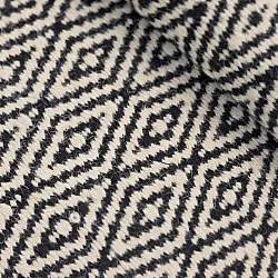 Gyapjúszőnyeg - Monastir (fekete/fehér)