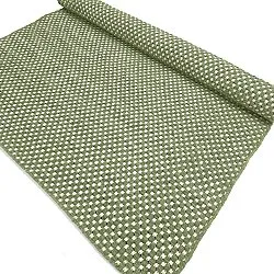 Gyapjúszőnyeg - Ovelia (zöld/fehér)