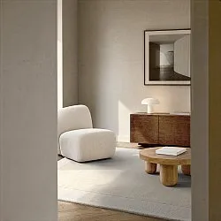 Gyapjúszőnyeg - Puri Hand Tufted Wool Premium (krém/fehér)