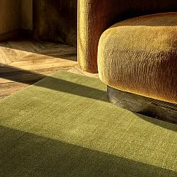 Gyapjúszőnyeg - Rozel Handloom Wool Premium (moha zöld)