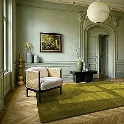 Gyapjúszőnyeg - Rozel Handloom Wool Premium (moha zöld)