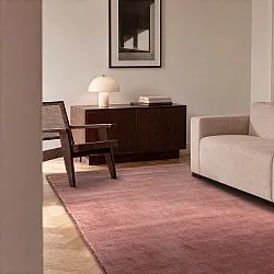 Gyapjúszőnyeg - Rozel Handloom Wool Premium (poros vörös)