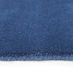Gyapjúszőnyeg - Rozel Handloom Wool Premium (sötétkék)