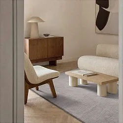 Gyapjúszőnyeg - Rozel Handloom Wool Premium (világos taupe)