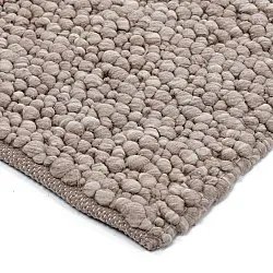 Gyapjúszőnyeg - Sala Irregular Wool Bubble (taupe/fehér melanzs)