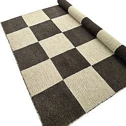 Gyapjúszőnyeg - Scacco (fekete/bézs)