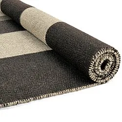 Gyapjúszőnyeg - Scacco (fekete/bézs)