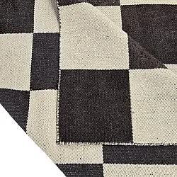 Gyapjúszőnyeg - Scacco (fekete/bézs)