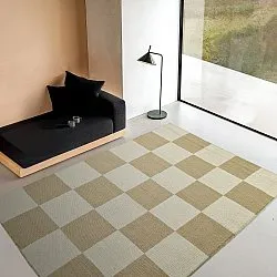 Gyapjúszőnyeg - Scacco (fehér/bézs)