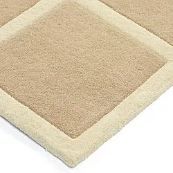 Gyapjúszőnyeg - Syl Hand Tufted Wool Premium (bézs/krém)