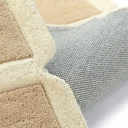 Gyapjúszőnyeg - Syl Hand Tufted Wool Premium (bézs/krém)