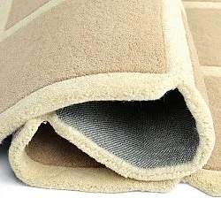 Gyapjúszőnyeg - Syl Hand Tufted Wool Premium (bézs/krém)