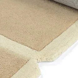 Gyapjúszőnyeg - Syl Hand Tufted Wool Premium (bézs/krém)