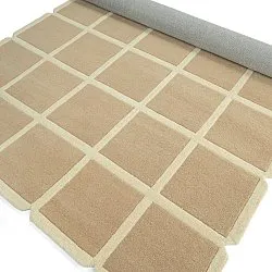 Gyapjúszőnyeg - Syl Hand Tufted Wool Premium (bézs/krém)