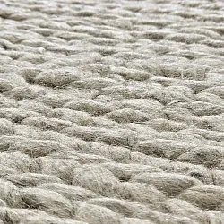 Gyapjúszőnyeg - Talvia Braided Wool (szürke)