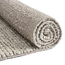 Gyapjúszőnyeg - Talvia Braided Wool (szürke)