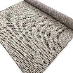 Gyapjúszőnyeg - Talvia Braided Wool (szürke)