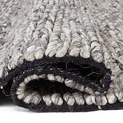 Gyapjúszőnyeg - Talvia Braided Wool (sötétszürke)