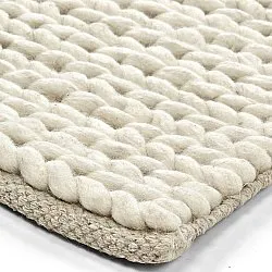 Gyapjúszőnyeg - Talvia Braided Wool (piszkosfehér)
