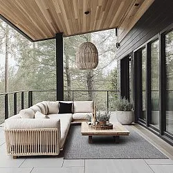 Beltéri és kültéri szőnyeg - Arlo (szürke)